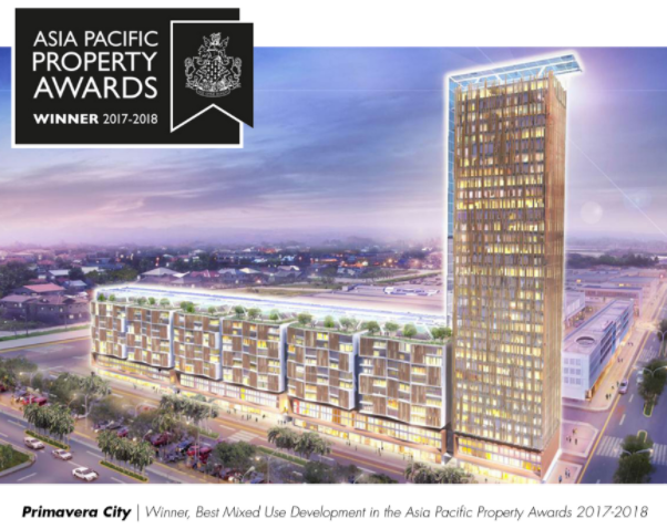 Primavera Residences’ Follow-up Project Wins Best Mixed-use Development at International Property Awards 2017