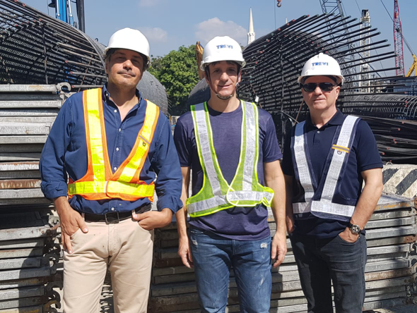 ARCH. NATI INVITED TO VISIT THE MANILA SKYWAY CONSTRUCTION SITE